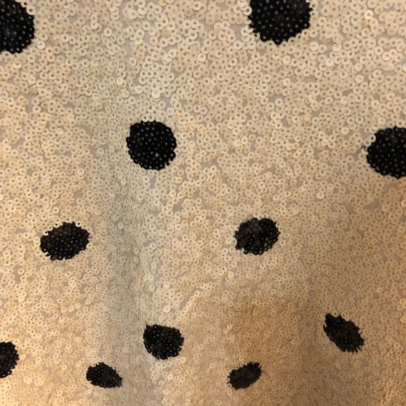 J Crew Sequin Polka Dot Top - Picture 8 of 9